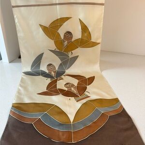 Augustin Anaittuq Hand Painted Silk Scarf